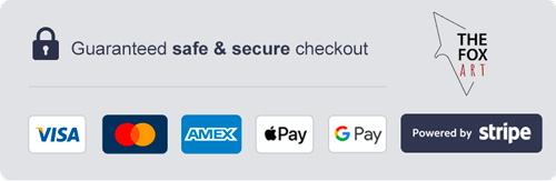 Safe payment with stripe and Apple Pay on the Fox Art